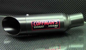 Suzuki GSXR 600/750 (2008-10) Shorty Exhaust. Color: Black