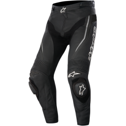 TRACK LEATHER PANTS