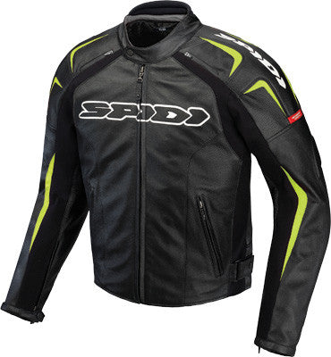 【SCENERITY】track leather jacket SPIDI TRACK LEATHER JACKET – Cycle One Motorsports